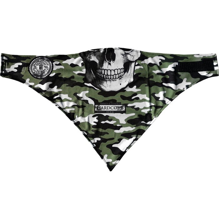 Маска-бандана Hardcore Training Scull Green Camo T03468 - фото 4188
