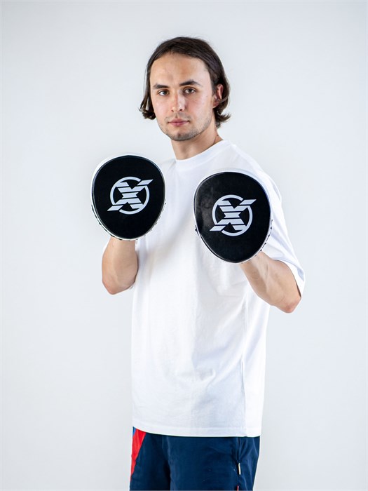 Тренерские Лапы Fight Expert Micro Mitts (ПВХ, 22*18*2 см, Черный) ba3a59a8-7944-11ec-0a80-043d0013f464 - фото 4277