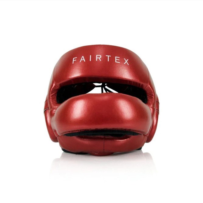Шлем Fairtex HG17 Pro Red bbf49a8c-4c2b-11f0-0a80-1a02000aec17 - фото 4297