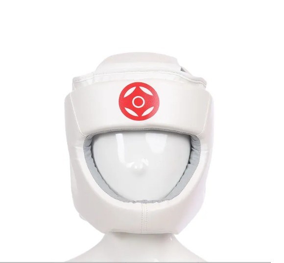 Шлем для Карате Isa белый, без щёк bdadeef3-b4ad-11f0-0a80-1353001f9fee - фото 4345
