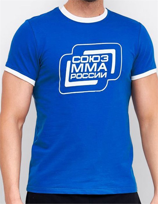 Футболка TFG Союз ММА микс синяя bdd4e8ac-7f30-11f0-0a80-078a00076bac - фото 4346