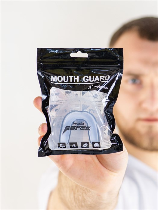 Капа Infinite Force Mouth Guard Black&White c648c461-a4af-11ee-0a80-1381001046df - фото 4492