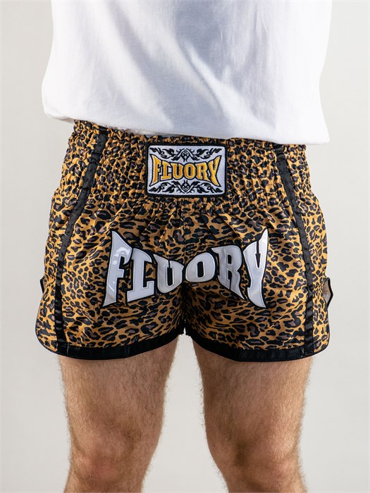 Шорты Муай-Тай Fluory Leopard cd30edeb-6b61-11ee-0a80-08c20029c367 - фото 4584