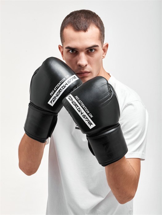 Перчатки боксерские Pay Attention on Tomorrow Star  (натуральная кожа) cd3dd6cc-6165-11f0-0a80-1142000ba9f1 - фото 4588