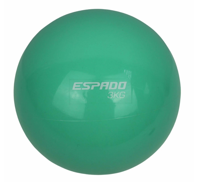 Медбол ESPADO 3 кг ES-003, бирюзовый УТ-00004456 - фото 4627