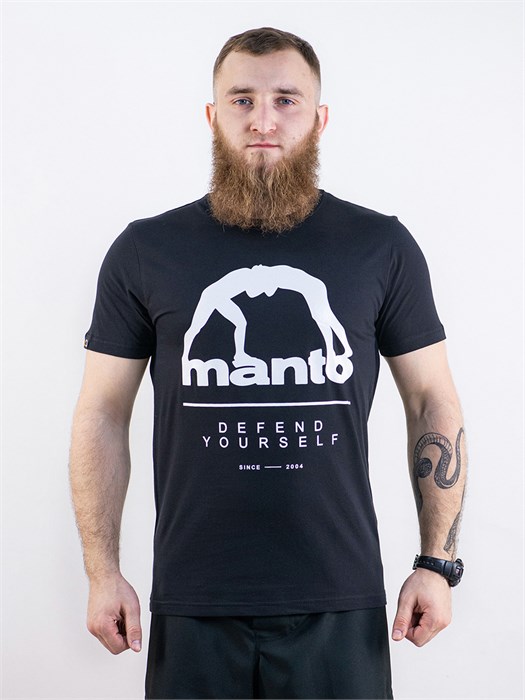 Футболка Manto Defend 2.0 Black d27d0ad0-b9c6-11ed-0a80-0860000e6bf5 - фото 4706
