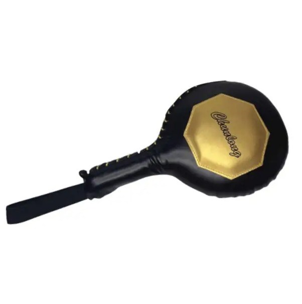 Ракетка CHUNLONG черно-золотая d2b483bb-87f0-11f0-0a80-0bc9000e881f - фото 4710