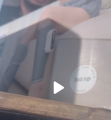 Массажер для ног серо белый d3fd2e0a-8808-11f0-0a80-095f0012c3b3 - фото 4725