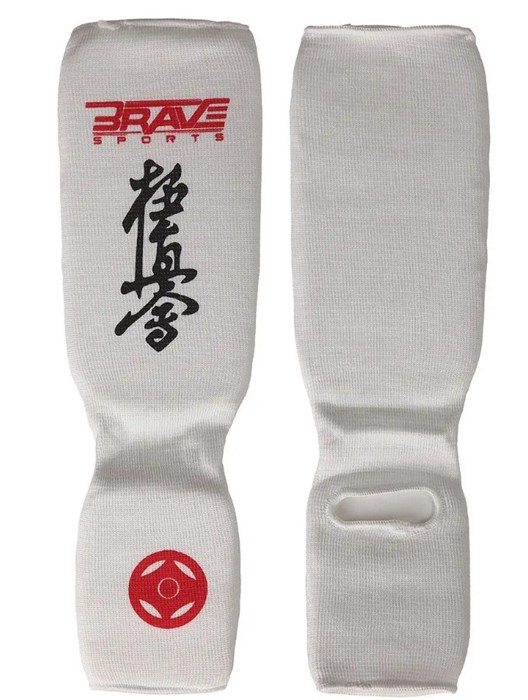 Защита голеностопа эластичный иероглифами  белая d58e5319-b4b0-11f0-0a80-0f4400206dd6 - фото 4752