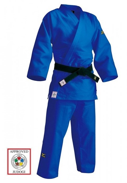 Кимоно "Mizuno" Yusho III синие d6a4ed6f-094d-11f0-0a80-07d900070f2d - фото 4764