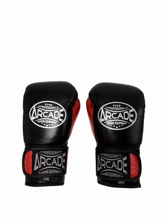 Перчатки боксерские Arcade черно-красные ddc4e9c9-d415-11f0-0a80-19ed003037d4 - фото 4873
