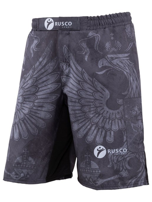 Шорты для MMA Rusco Sport BLACK HERB, детские e690a63e-12e0-11ec-0a80-02100017aadb - фото 4999