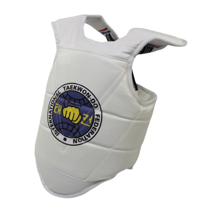 Жилет для тхэквондо, белый, MFL f12e16b5-a8f8-11f0-0a80-0d3300110517 - фото 5232
