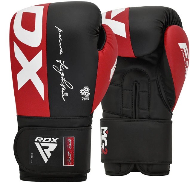 Перчатки RDX F4 Boxing Sparring Gloves Hook & Loop fb14ef36-9763-11ef-0a80-08fa0009e224 - фото 5428