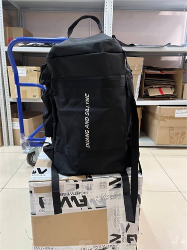 Сумка-рюкзак Duang and Sillyme черная 49cd25f7-e5c4-11f0-0a80-13a90050b0dc - фото 5517