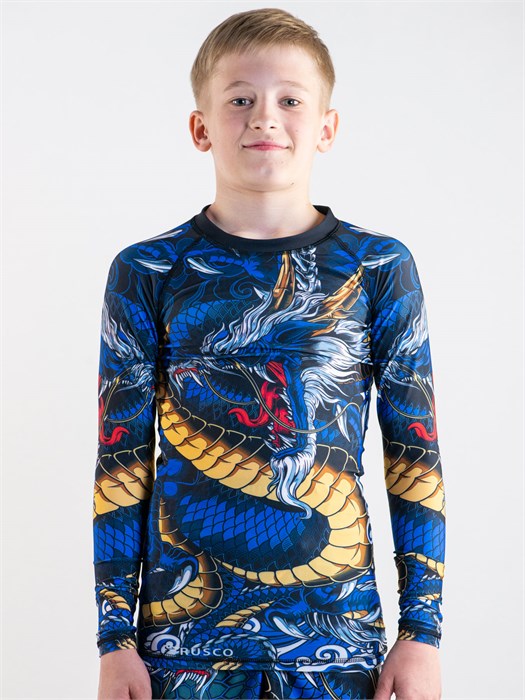 Рашгард для MMA Rusco Sport Dragon, детский 267c8364-12da-11ec-0a80-00d30017322b - фото 597