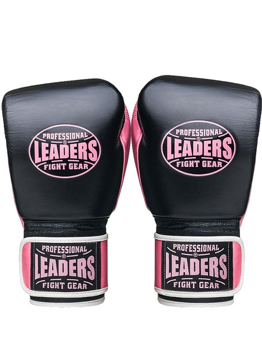 ПЕРЧАТКИ БОКСЕРСКИЕ LEADERS WAVE BK/PNK 26d1f31f-2a3d-11ef-0a80-0195000feced - фото 612