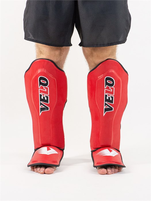 Защита голени и стопы VELO 7030, flex, красный 051b54e9-77e7-11ee-0a80-06270012b193 - фото 93