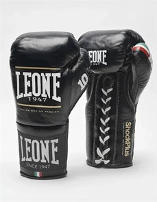 Перчатки боксерские Leone 1947 Shock plus черные 3c1a4559-9953-11f0-0a80-0ea50011a6e3