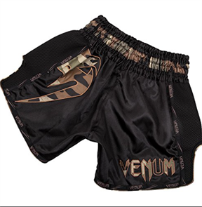 Шорты Muay Thai Venum Giant  черные с хаки 06081f06-08b2-11f0-0a80-0e440020df5d