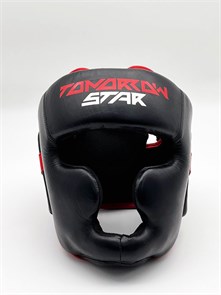 Шлем TS SPORT черно-красный FULL FACE  LEATHER 0668c0b8-4506-11f0-0a80-0e98002811bb