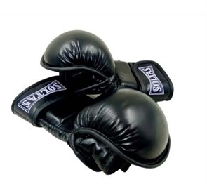 Перчатки для ММА SOLTAS(SHINE), FLEX, черные 07012395-b666-11f0-0a80-13600012cbe7