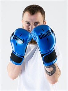 C135 Перчатки боксерские Clinch Aero сине-черные 4fbb9f65-671d-11ed-0a80-0f9b000a02c1