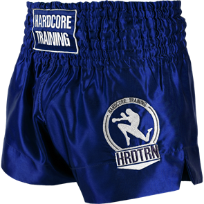 Шорты для тайского бокса Hardcore Training Base Navy 51c25643-2e81-11ec-0a80-0dd6001b7e5e