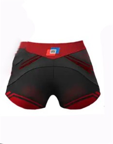 Шорты NEW ARMOR СОЮЗ ММА детские красные 5b048bfb-a04a-11f0-0a80-192900220f06