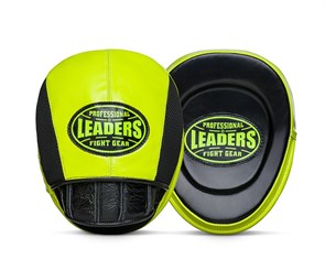 Лапы тренерские LEADERS SCARABAEUS CURVED BK/GN (ONE, кожа, черный/зеленый) 6aa8b741-e21d-11ef-0a80-0fcc002effd4