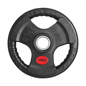 Диск 51 мм. обрезиненный 10 кг. VictoryFit VF-S511000 VF-SC511000