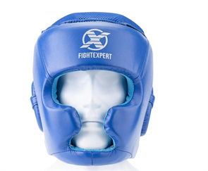 Шлем тренировочный FIGHTEXPERT “Full Power”  Синий 77e08b51-c462-11f0-0a80-06cb000acdb2