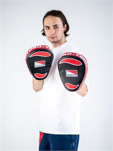 Лапы боксерские FIREICE, FLEX, красный 8310a2ef-a439-11ec-0a80-04c6000836a6