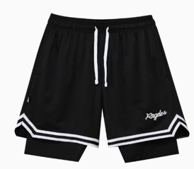 Шорты баскетбольные черные  3329# 87fbfac8-202d-11f0-0a80-0ee8000b60f3