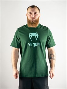 Футболка Venum Classic Dark Green/Turquoise 883b1112-7181-11ee-0a80-096300326884