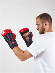 Перчатки RUSCO SPORT для Рукопашного боя КЛАССИК красные 0002119