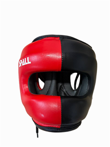 Шлем бамперный черно-красный SPALL 90594f87-88b9-11f0-0a80-18dd000e7888