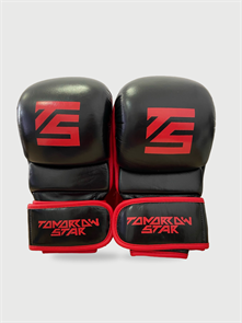 Перчатки мма BLACK-RED TS 31 90c378ea-781b-11f0-0a80-07740005a039