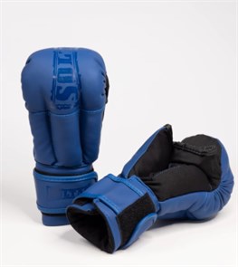 Перчатки для рукопашного боя SOLTAS, цвет синий МАТ 93c1054b-a904-11f0-0a80-07bf001240bf