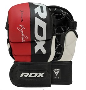 Перчатки MMA спарринговые RDX Rex Red T03018