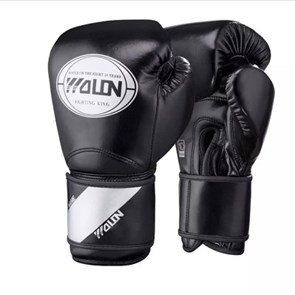 Перчатки боксерские WOLON черные 95186e2e-1463-11f0-0a80-07f7000bd3c2