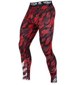 Компрессионные штаны Venum Tecmo  Red/White T00761