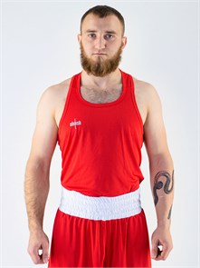 C116 Майка боксерская Clinch Olimp красная T01157