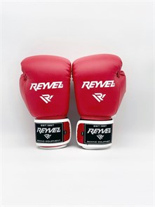 Перчатки боксёрские Reyvel Винил 80 (Красные) T01282