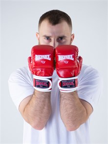 Перчатки для ММА тренировочные Reyvel (красный) T01315