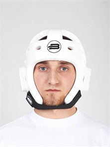Шлем для тхэквондо BoyBo белый T01490