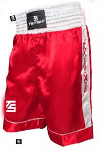 Шорты для кикбоксинга красные бойбо T01491-1