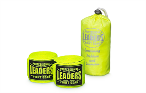Бинты боксерские LEADERS PRO 84/16  ( 84% PV/16% нейлон, салатовый) 9f991ecd-2a45-11ef-0a80-150a0011a6d8