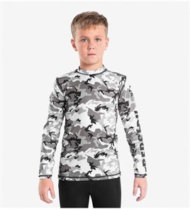 Рашгард BERSERK CAMO KIDS grey T01642