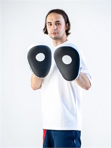 Лапы Rusco Sport изогнутые черно-белые T01658